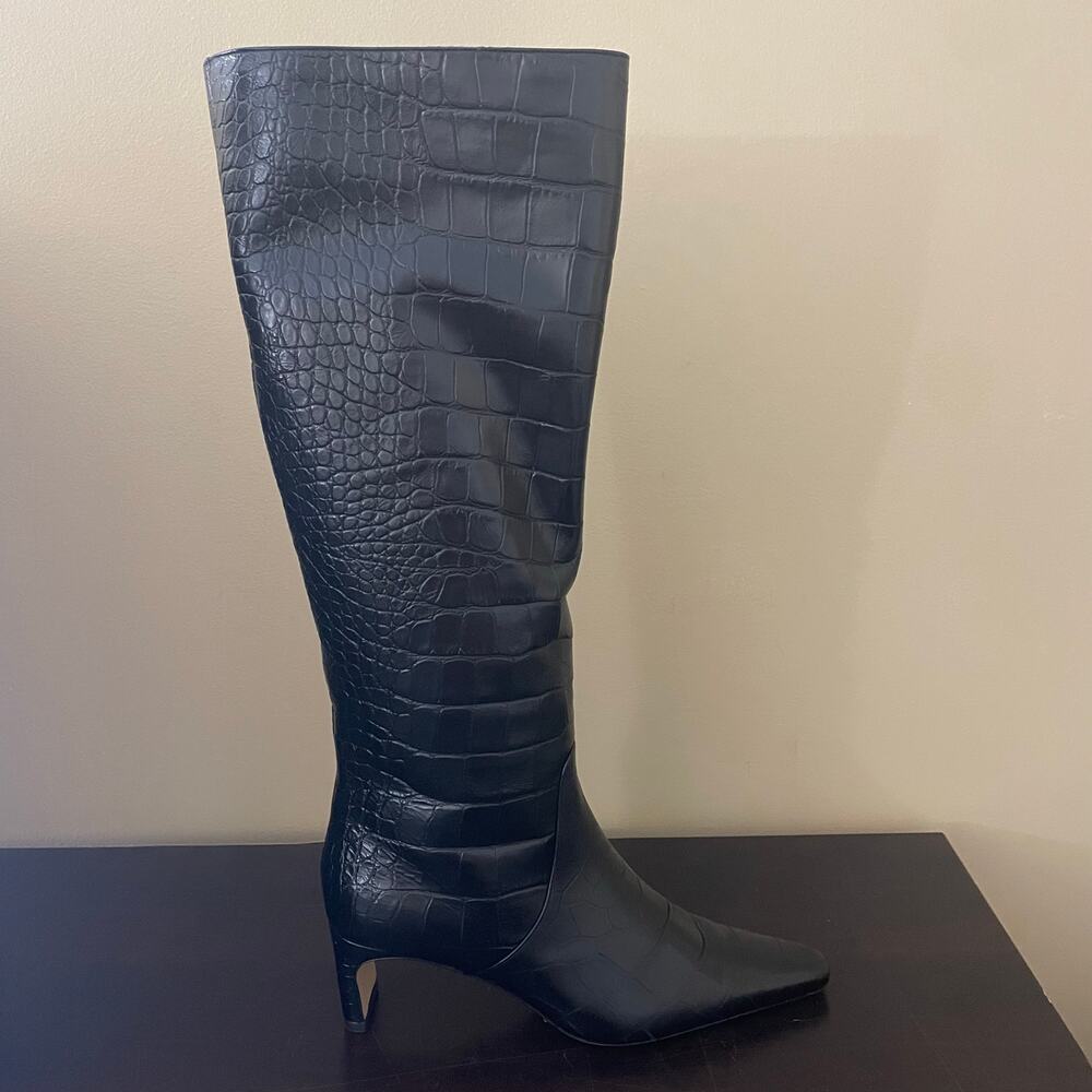 Banana Republic Black Vegan Tall Slouch - Picture 4 of 9